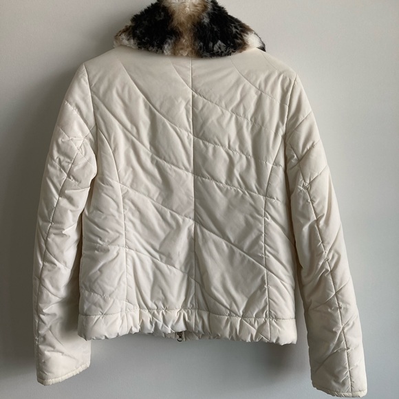 MISS SIXTY White Puffer Ski Jacket - Picture 5 of 5